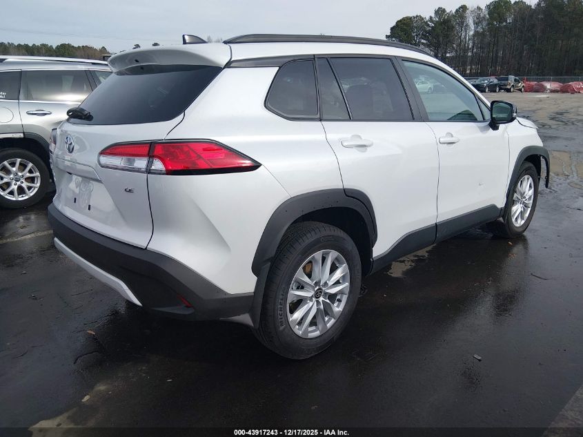 2025 Toyota Corolla Cross Le VIN: 7MUCAAAG7SV144971 Lot: 43917243