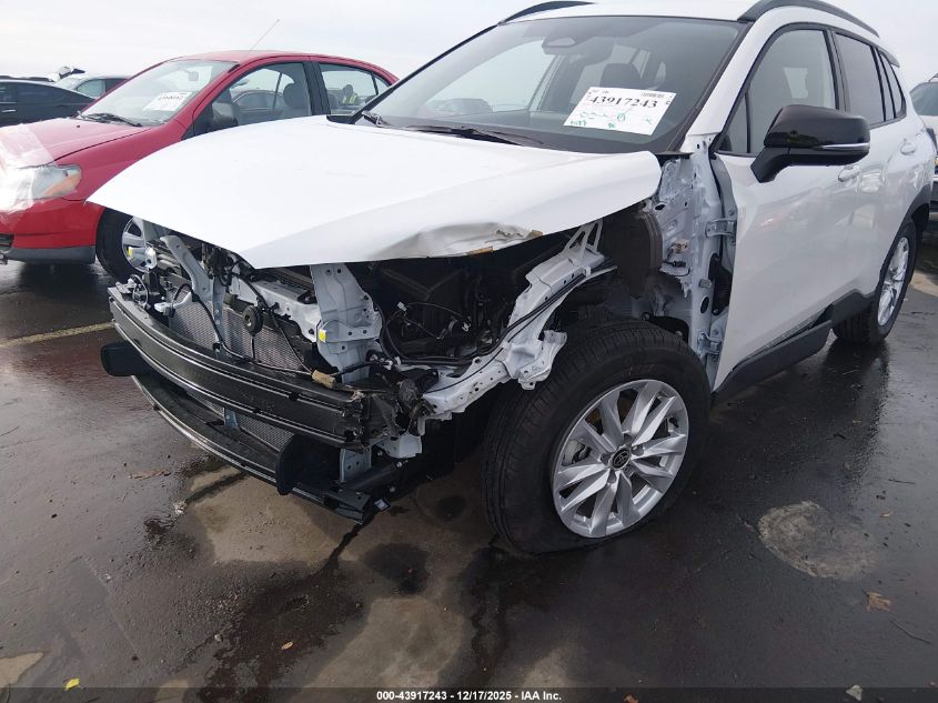 2025 Toyota Corolla Cross Le VIN: 7MUCAAAG7SV144971 Lot: 43917243