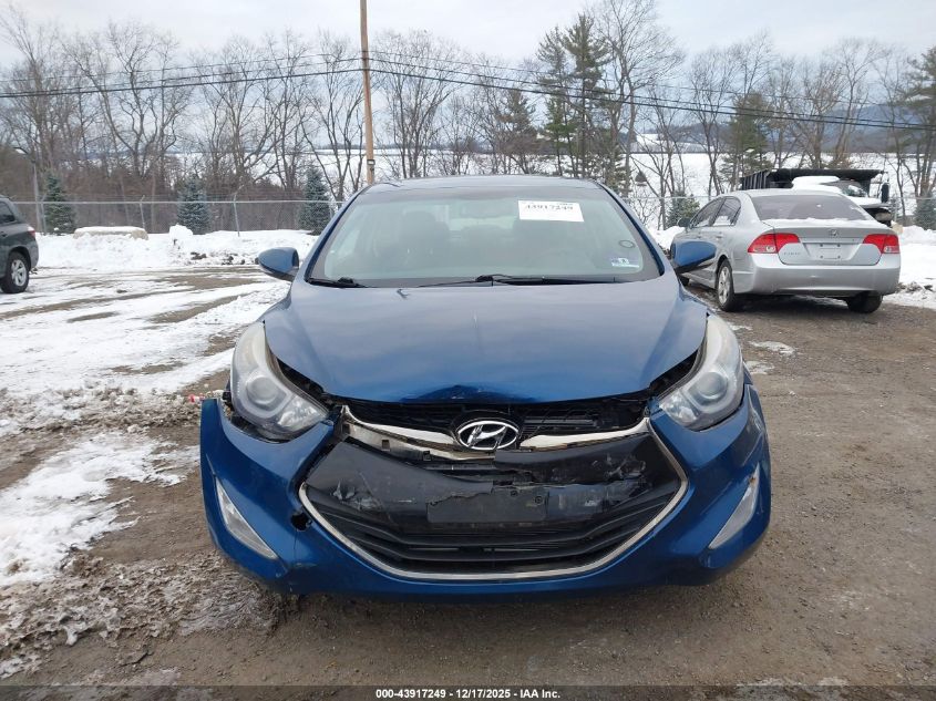 2014 Hyundai Elantra VIN: KMHDH6AH0EU024277 Lot: 43917249