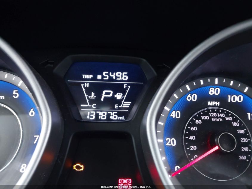 2014 Hyundai Elantra VIN: KMHDH6AH0EU024277 Lot: 43917249