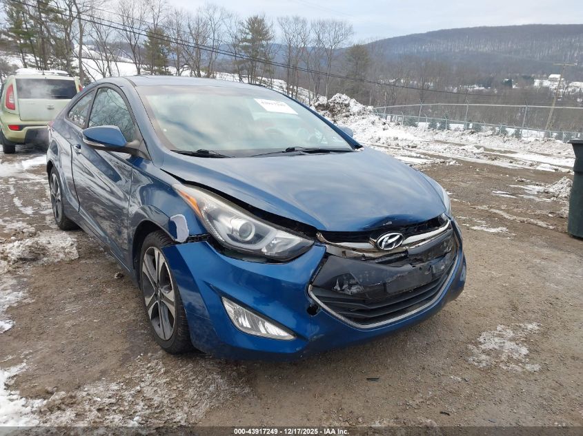 2014 Hyundai Elantra VIN: KMHDH6AH0EU024277 Lot: 43917249