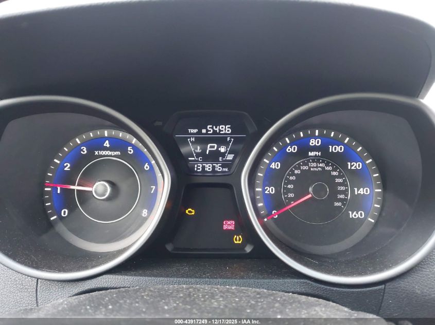 2014 Hyundai Elantra VIN: KMHDH6AH0EU024277 Lot: 43917249