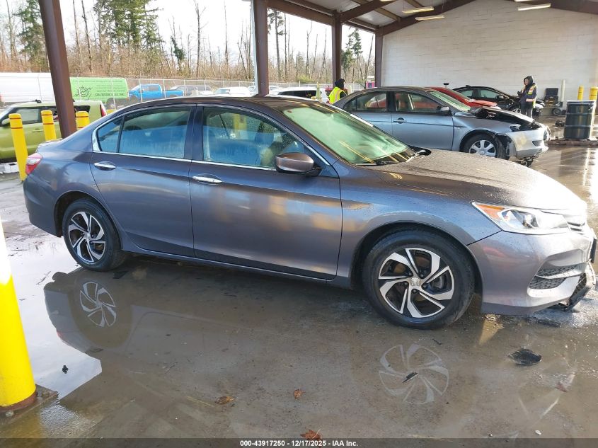 2016 Honda Accord Lx VIN: 1HGCR2F31GA016908 Lot: 43917250