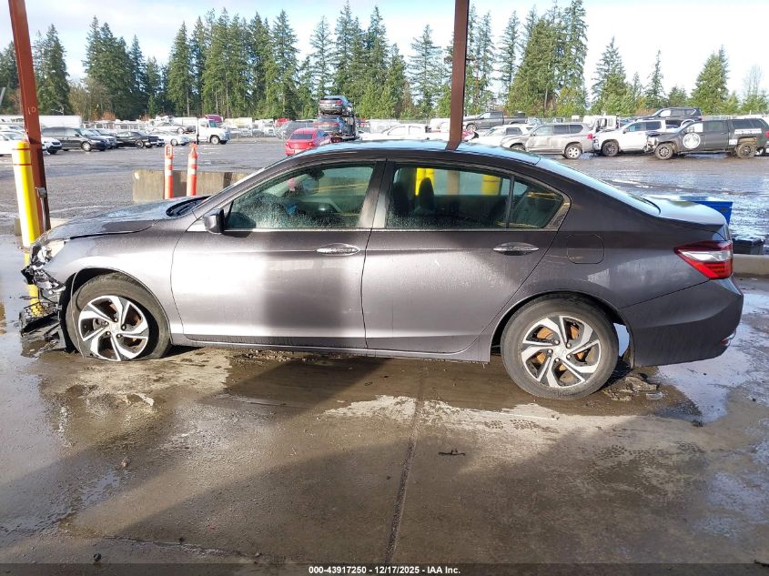 2016 Honda Accord Lx VIN: 1HGCR2F31GA016908 Lot: 43917250