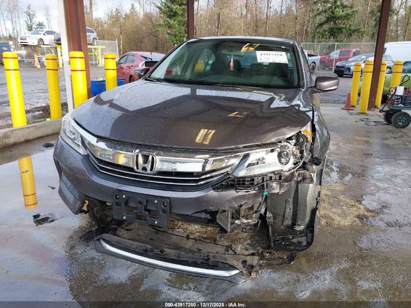 2016 Honda Accord Lx VIN: 1HGCR2F31GA016908 Lot: 43917250