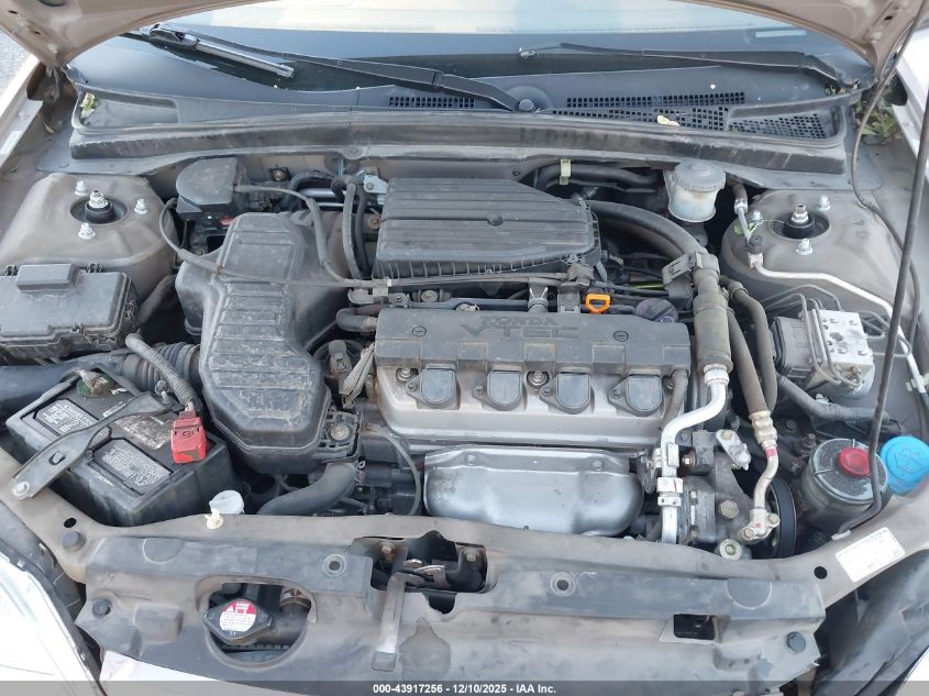 2002 Honda Civic Ex VIN: 2HGES26732H572941 Lot: 43917256