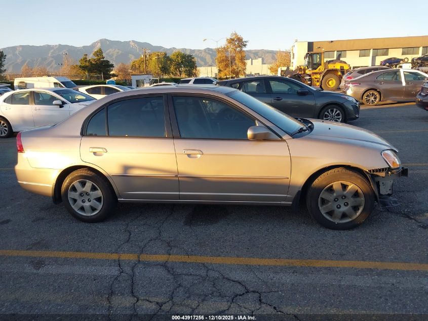 2002 Honda Civic Ex VIN: 2HGES26732H572941 Lot: 43917256