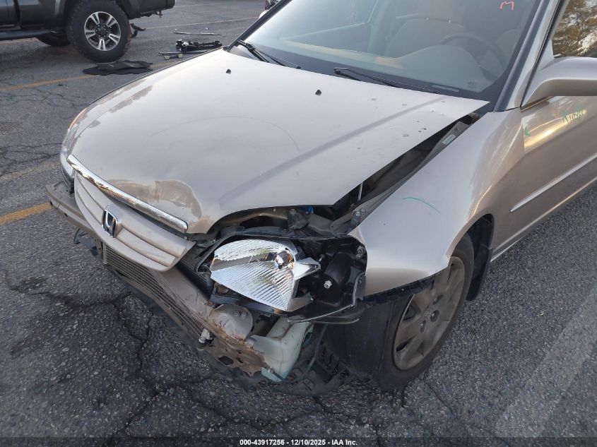 2002 Honda Civic Ex VIN: 2HGES26732H572941 Lot: 43917256