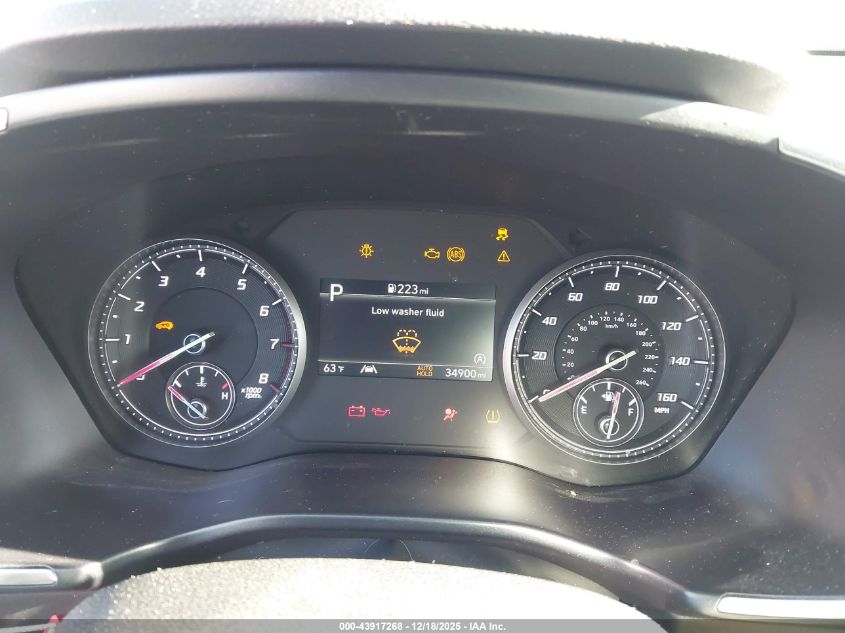 2023 Hyundai Santa Fe Sel VIN: 5NMS24AJXPH607521 Lot: 43917268