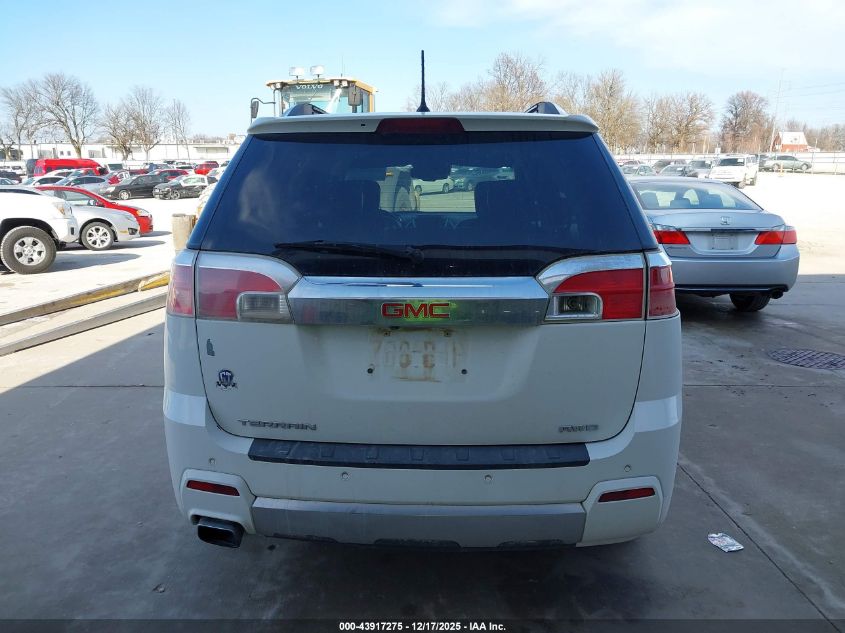 2013 GMC Terrain Denali VIN: 2GKFLZEK8D6161665 Lot: 43917275