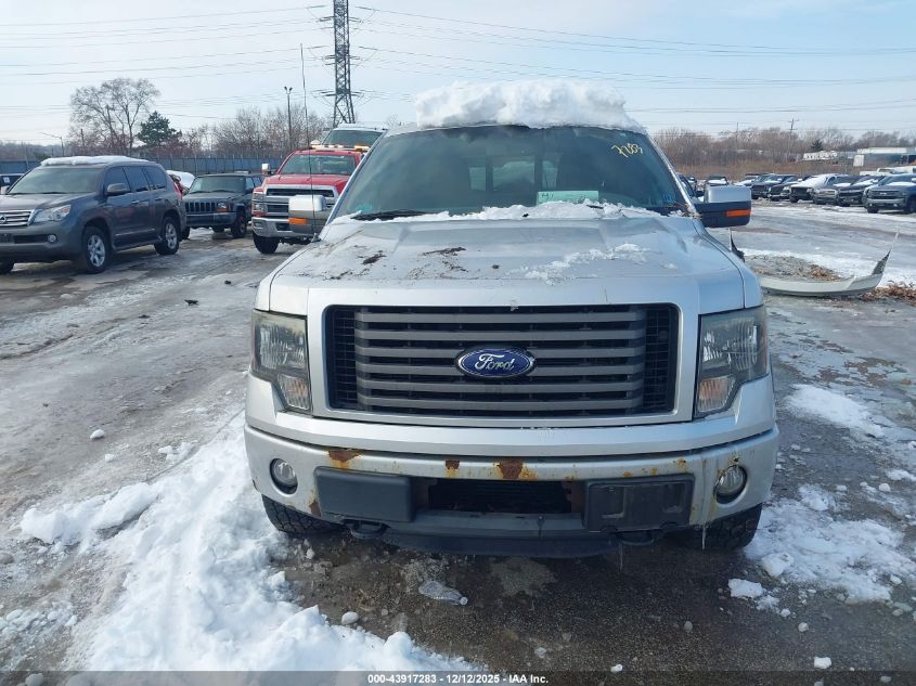 2012 Ford F-150 Fx4 VIN: 1FTFW1ET9CFC17503 Lot: 43917283