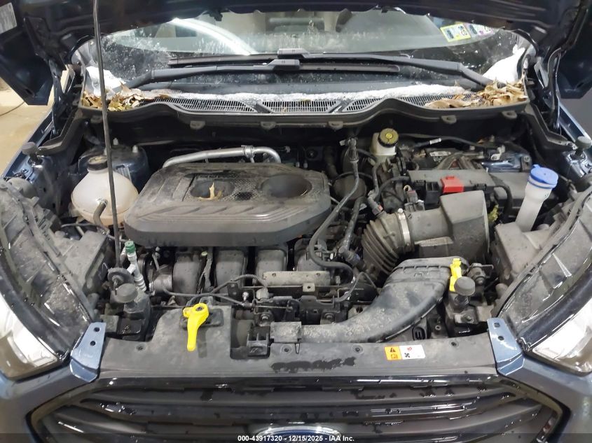 2022 Ford Ecosport S VIN: MAJ6S3FL6NC471587 Lot: 43917320