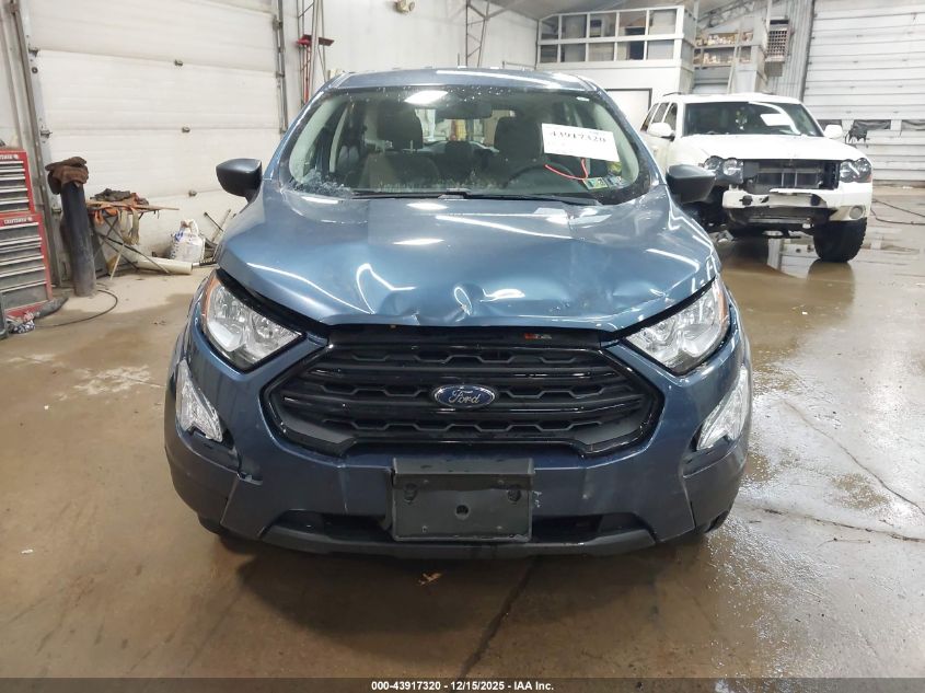 2022 Ford Ecosport S VIN: MAJ6S3FL6NC471587 Lot: 43917320