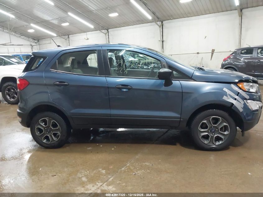2022 Ford Ecosport S VIN: MAJ6S3FL6NC471587 Lot: 43917320