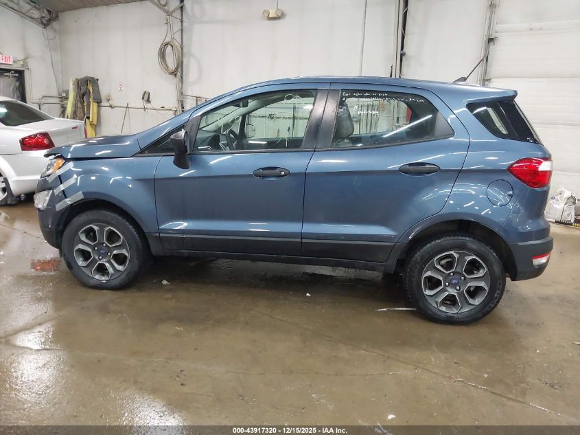 2022 Ford Ecosport S VIN: MAJ6S3FL6NC471587 Lot: 43917320