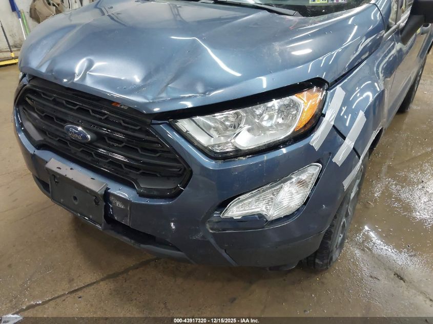 2022 Ford Ecosport S VIN: MAJ6S3FL6NC471587 Lot: 43917320