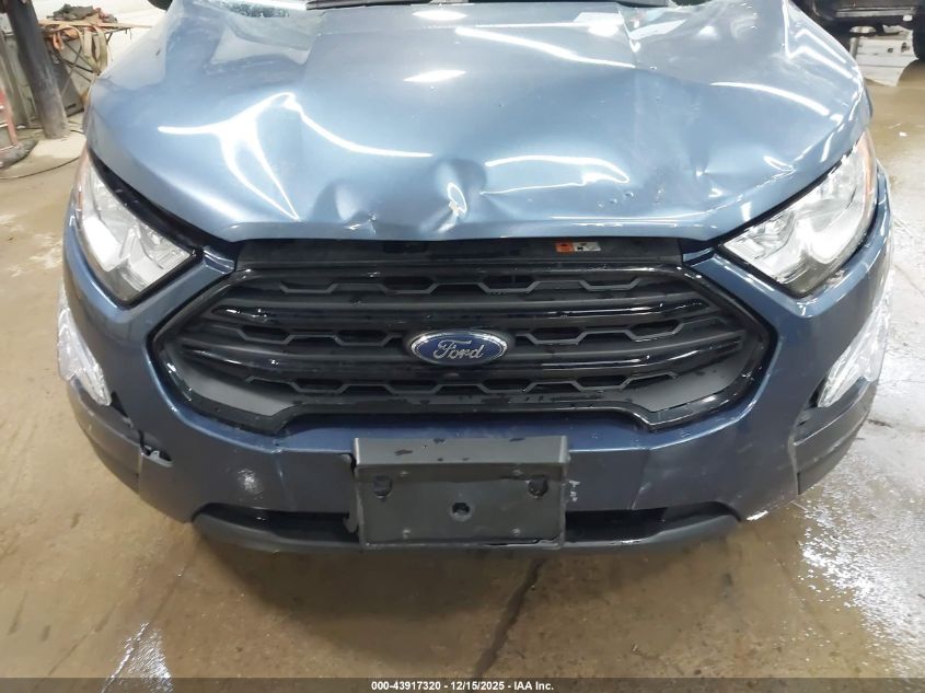 2022 Ford Ecosport S VIN: MAJ6S3FL6NC471587 Lot: 43917320