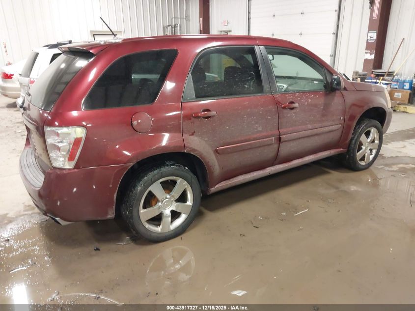 2008 Chevrolet Equinox Sport VIN: 2CNDL537X86041037 Lot: 43917327