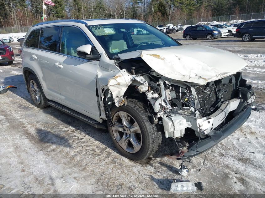 TOYOTA HIGHLANDER LIMITED PLATINUM V6