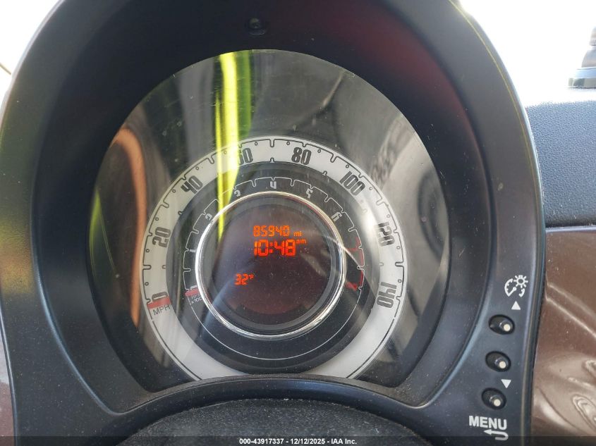 2015 Fiat 500 Pop VIN: 3C3CFFAR1FT678140 Lot: 43917337