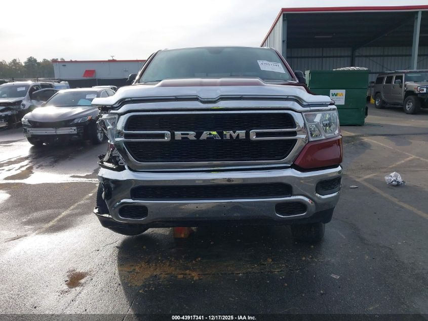 2019 Ram 1500 Tradesman 4X2 5'7 Box VIN: 1C6RREGT4KN596320 Lot: 43917341