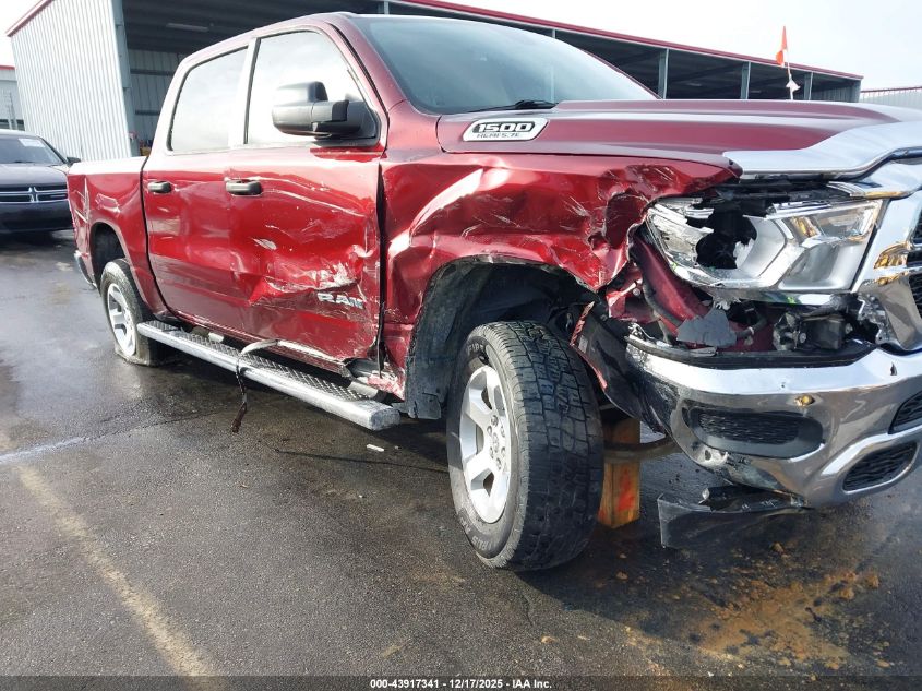 2019 Ram 1500 Tradesman 4X2 5'7 Box VIN: 1C6RREGT4KN596320 Lot: 43917341