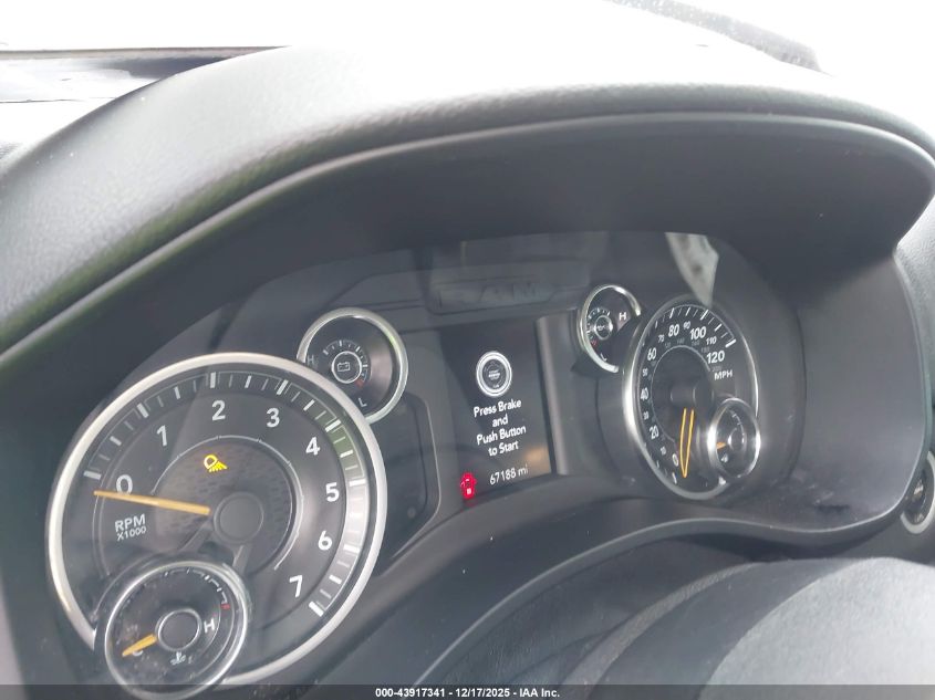 2019 Ram 1500 Tradesman 4X2 5'7 Box VIN: 1C6RREGT4KN596320 Lot: 43917341