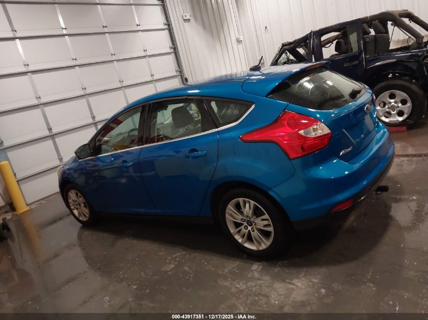 2012 Ford Focus Sel VIN: 1FAHP3M22CL161275 Lot: 43917351
