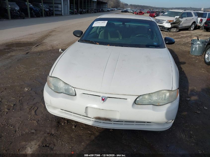 2004 Chevrolet Monte Carlo Ls VIN: 2G1WW12EX49179059 Lot: 43917366