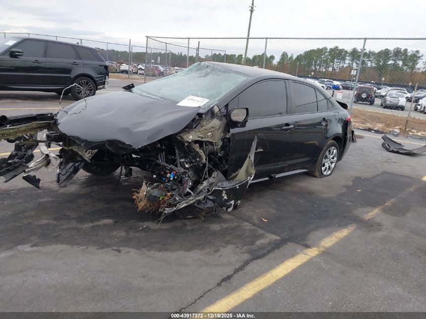2021 Toyota Corolla Le VIN: 5YFEPMAE8MP186143 Lot: 43917372