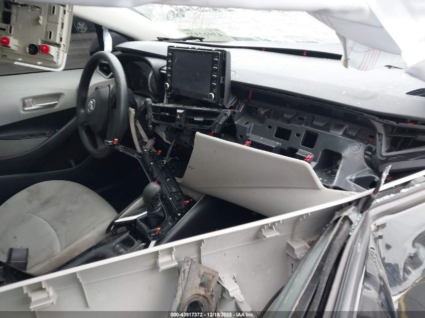 2021 Toyota Corolla Le VIN: 5YFEPMAE8MP186143 Lot: 43917372