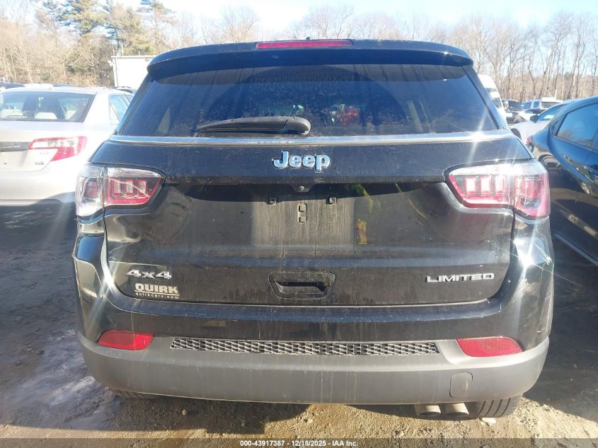 2022 Jeep Compass Limited 4X4 VIN: 3C4NJDCB1NT189520 Lot: 43917387