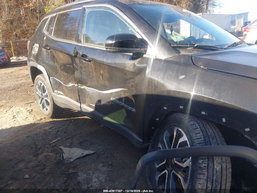 2022 Jeep Compass Limited 4X4 VIN: 3C4NJDCB1NT189520 Lot: 43917387