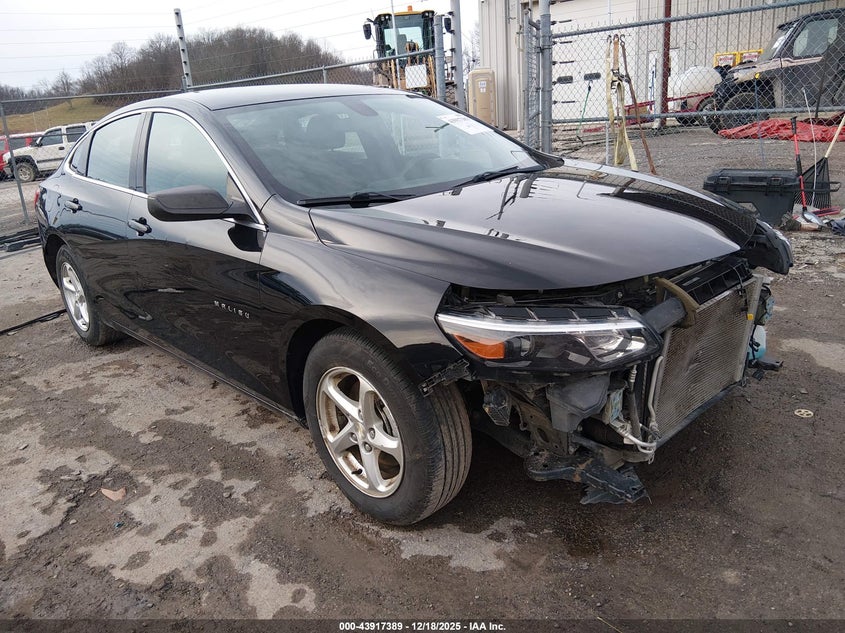 VIN 1G1ZB5ST4JF254422 2018 CHEVROLET MALIBU 1LS