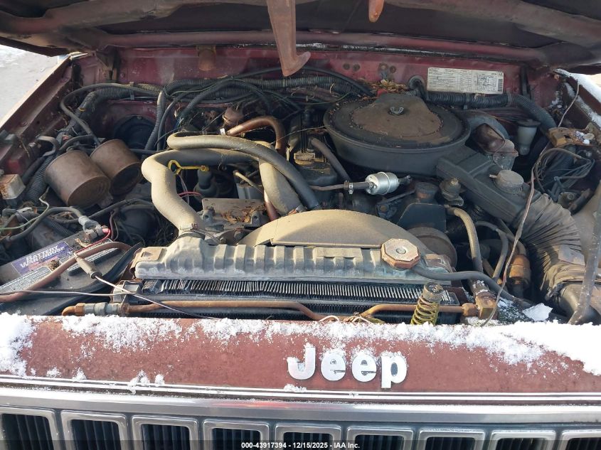 1985 Jeep Cherokee Laredo VIN: 1JCUL7844FT101878 Lot: 43917394