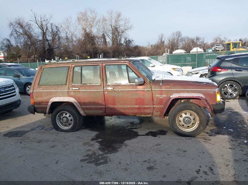 1985 Jeep Cherokee Laredo VIN: 1JCUL7844FT101878 Lot: 43917394