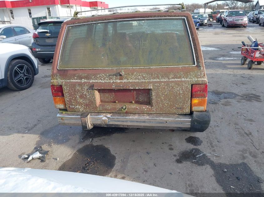 1985 Jeep Cherokee Laredo VIN: 1JCUL7844FT101878 Lot: 43917394