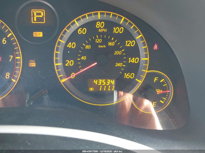 2006 Infiniti G35 VIN: JNKCV51E56M514075 Lot: 43917399