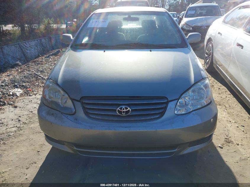 2004 Toyota Corolla Le VIN: 1NXBR32E04Z258313 Lot: 43917401