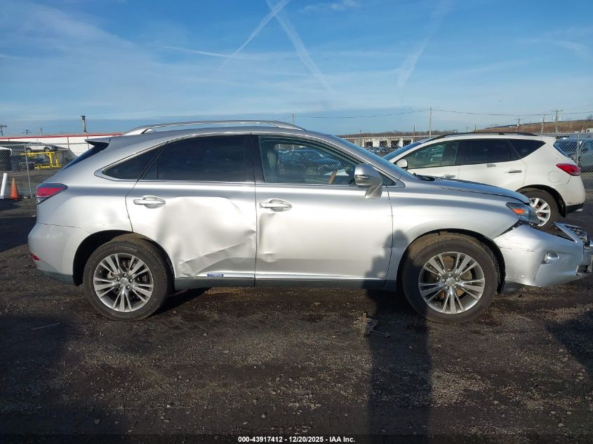 2014 Lexus Rx 450H VIN: JTJBC1BA2E2453640 Lot: 43917412
