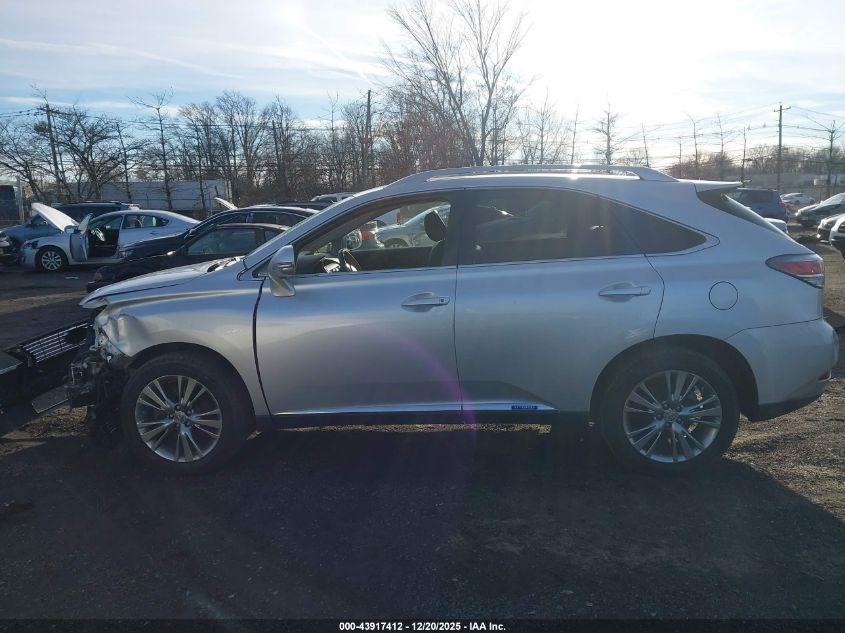 2014 Lexus Rx 450H VIN: JTJBC1BA2E2453640 Lot: 43917412