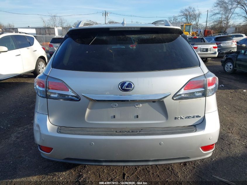 2014 Lexus Rx 450H VIN: JTJBC1BA2E2453640 Lot: 43917412