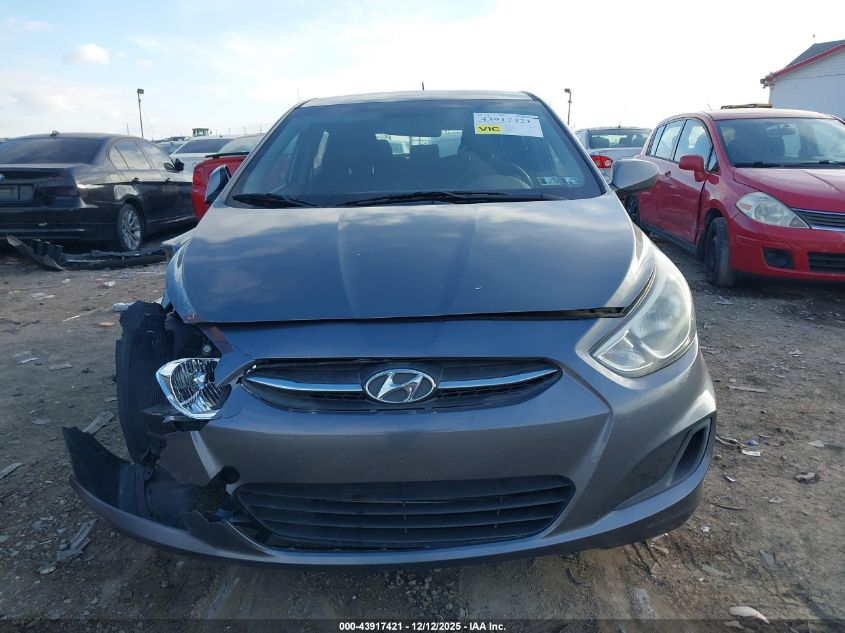 2015 Hyundai Accent Gs VIN: KMHCT5AEXFU230279 Lot: 43917421