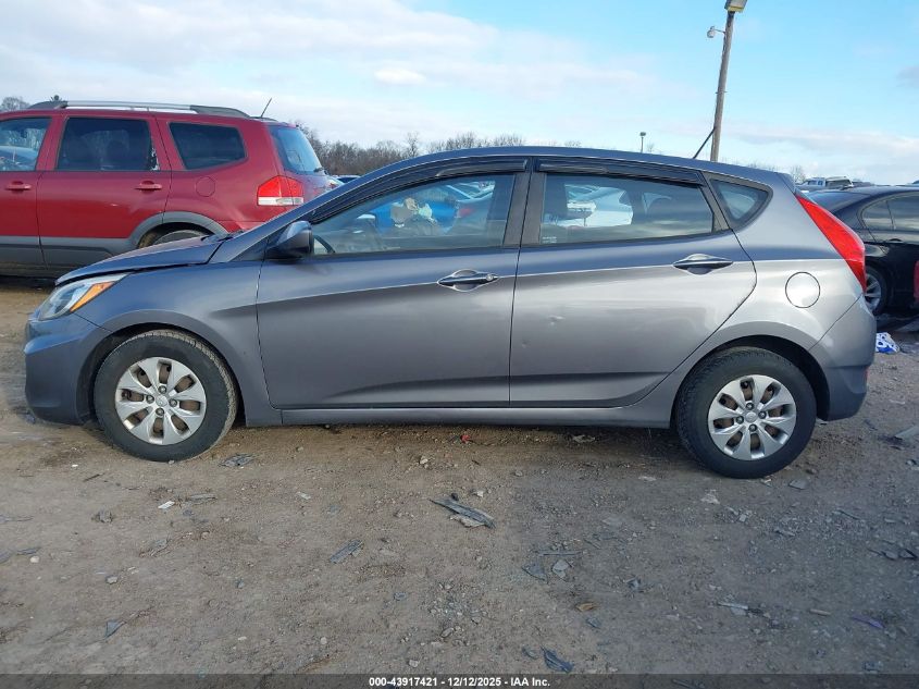 2015 Hyundai Accent Gs VIN: KMHCT5AEXFU230279 Lot: 43917421