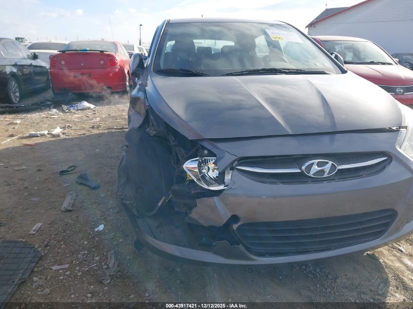 2015 Hyundai Accent Gs VIN: KMHCT5AEXFU230279 Lot: 43917421