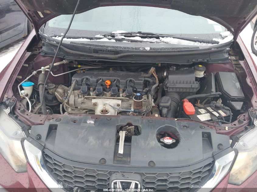 2013 Honda Civic Lx VIN: 2HGFB2F57DH549961 Lot: 43917451