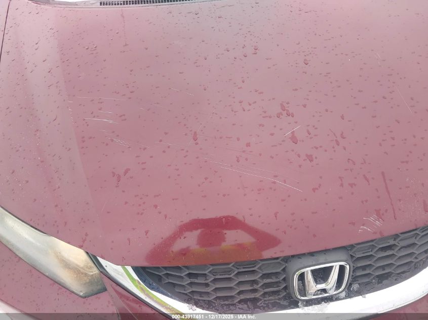 2013 Honda Civic Lx VIN: 2HGFB2F57DH549961 Lot: 43917451