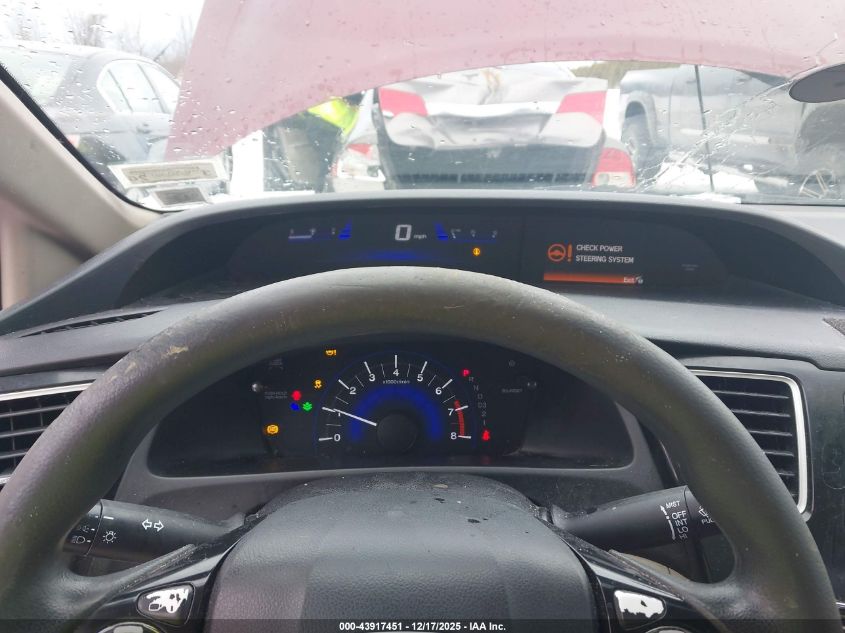 2013 Honda Civic Lx VIN: 2HGFB2F57DH549961 Lot: 43917451