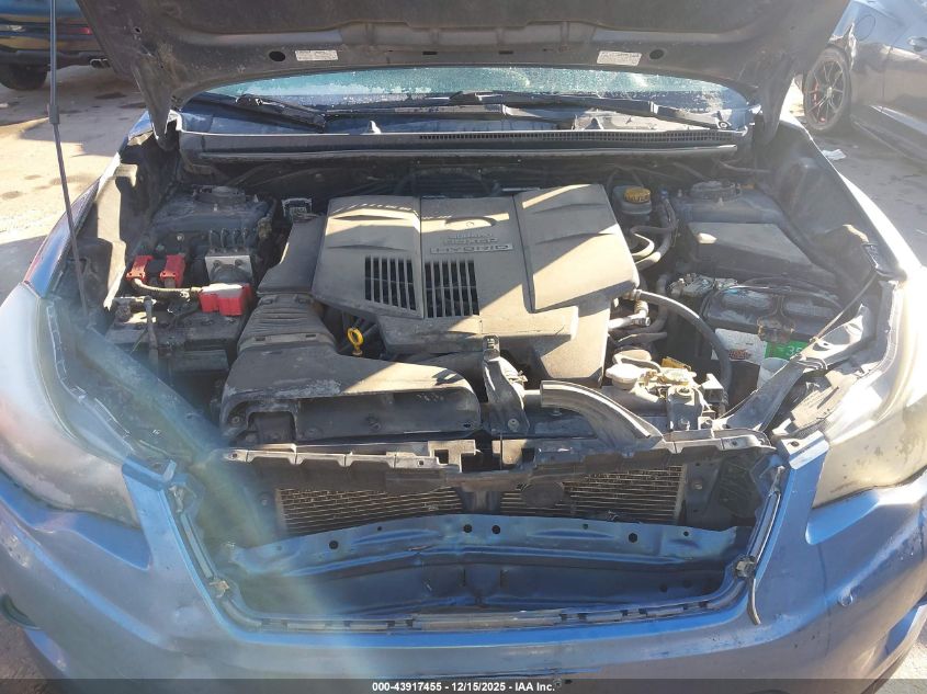 2014 Subaru Xv Crosstrek Hybrid 2.0I Touring VIN: JF2GPBKC7EH315577 Lot: 43917455