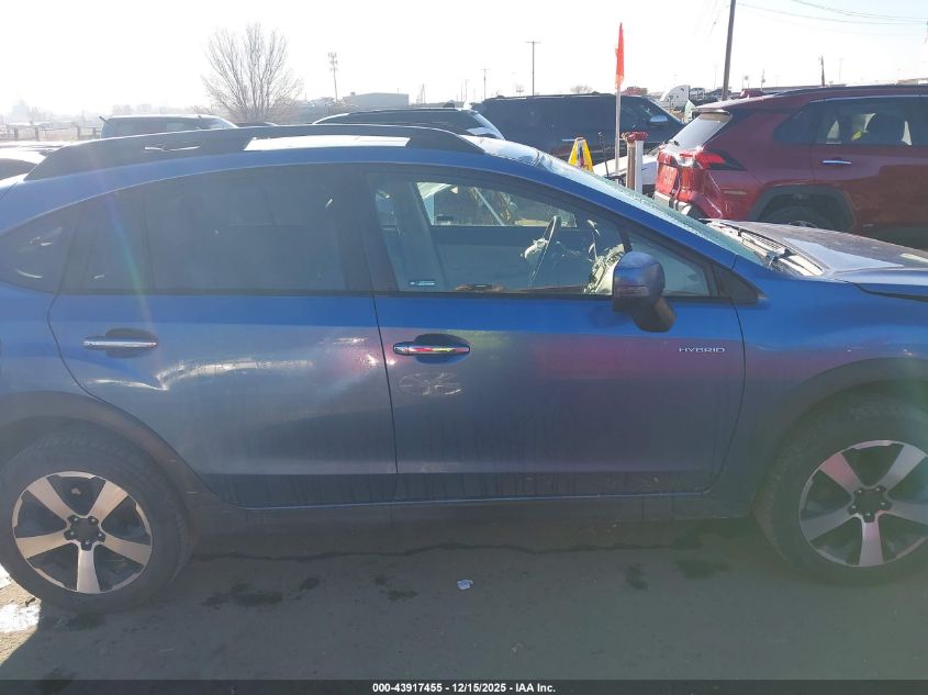 2014 Subaru Xv Crosstrek Hybrid 2.0I Touring VIN: JF2GPBKC7EH315577 Lot: 43917455